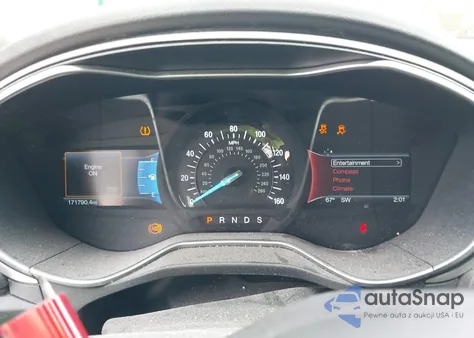 2016 Ford Fusion Se из США, поврежденный, VIN 3FA6P0H70GR289422